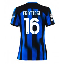 Inter Milan Davide Frattesi #16 Hemmatröja Dam 2023-24 Korta ärmar